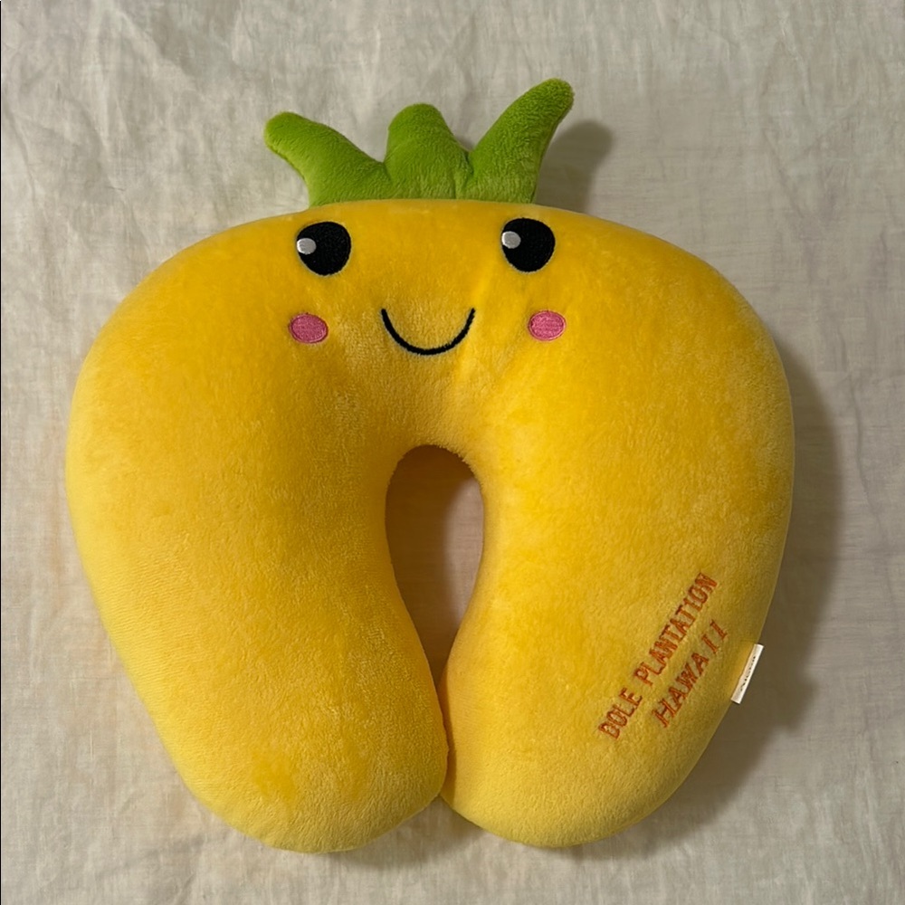 Kids Pineapple Travel Neck Pillow